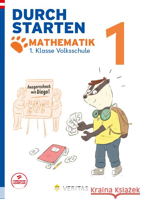 Durchstarten - Volksschule - 1. Klasse  9783710170263 Veritas - książka