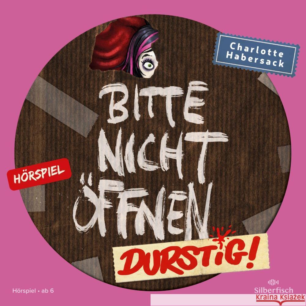 Durstig! Das Hörspiel, 1 Audio-CD Habersack, Charlotte 9783745604573 Silberfisch - książka