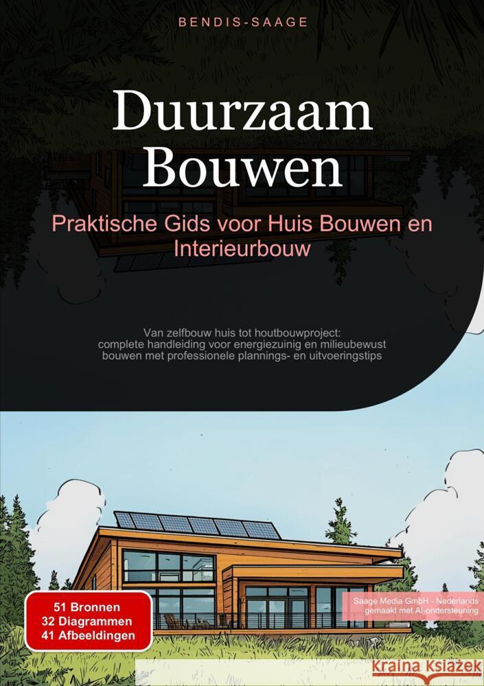 Duurzaam Bouwen: Praktische Gids voor Huis Bouwen en Interieurbouw Saage - Nederlands, Bendis A. I. 9783384517623 Saage Books - książka