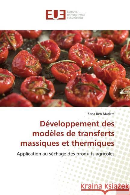 Développement des modèles de transferts massiques et thermiques : Application au séchage des produits agricoles Ben Mariem, Sana 9786202279345 Éditions universitaires européennes - książka
