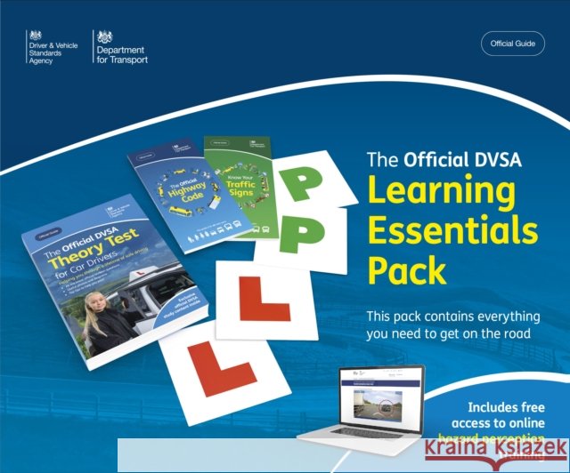 DVSA Learning Essentials Pack Driver and Vehicle Standards Agency 9780115541452 TSO - książka