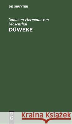 Düweke Salomon Hermann Von Mosenthal 9783112512050 De Gruyter - książka