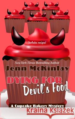 Dying for Devil's Food Jenn McKinlay 9781432863425 Wheeler Publishing Large Print - książka