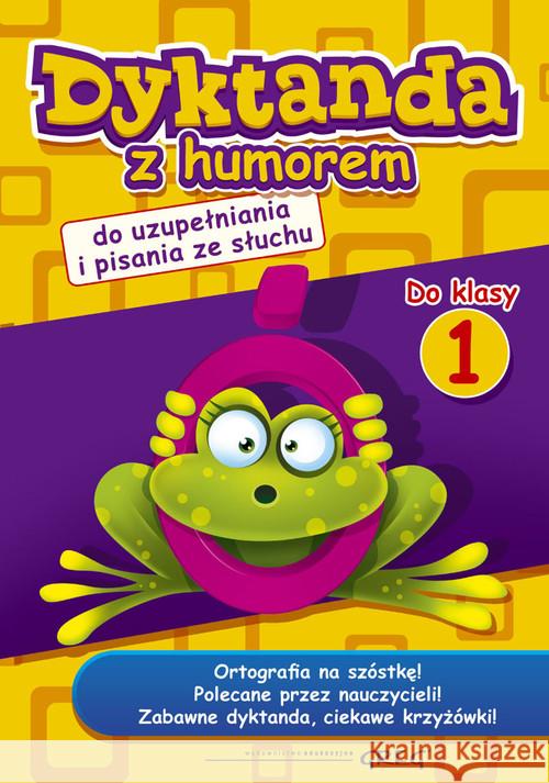 Dyktanda z humorem do klasy 1 Kurdziel Marta 9788375174137 Greg - książka