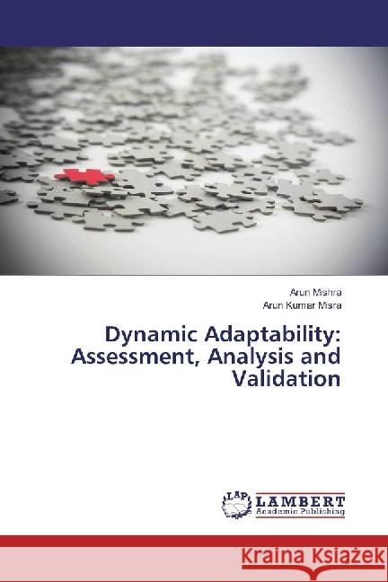 Dynamic Adaptability: Assessment, Analysis and Validation Mishra, Arun; Kumar Misra, Arun 9783330033139 LAP Lambert Academic Publishing - książka