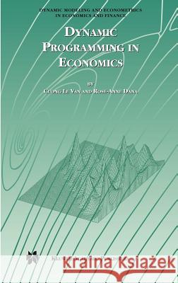 Dynamic Programming in Economics Cuong L Rose-Anne Dana Cuong Le Van 9781402074097 Springer - książka