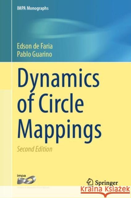 Dynamics of Circle Mappings Edson d Pablo Guarino 9783031674945 Springer - książka