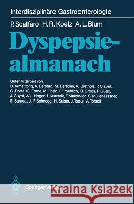 Dyspepsiealmanach Piero Scalfaro Hans R. Koelz Andre L. Blum 9783540545170 Springer - książka