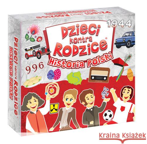 Dzieci kontra Rodzice. Historia Polski  5902768471663 Kangur - książka