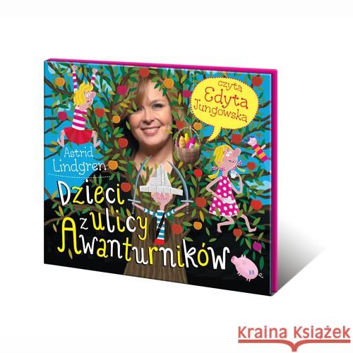 Dzieci z ulicy Awanturników audiobook Lindgren Astrid 9788362264544 Jung-off-ska - książka