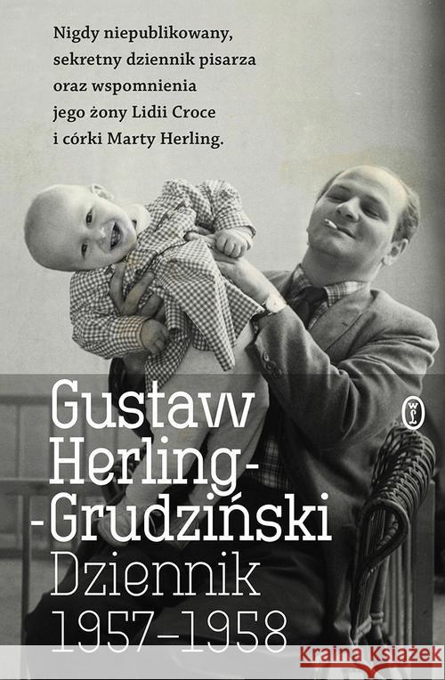 Dziennik 1957-1958 Herling-Grudziński Gustaw 9788308064429 Literackie - książka