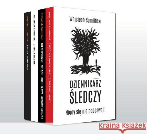 Dziennikarz śledczy. Nigdy się nie poddawaj Pakiet Sumliński Wojciech 9788394293437 Wojciech Sumliński Reporter - książka