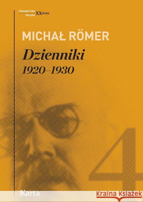 Dzienniki T.4 1920-1930 - Michal Römer Romer Michał 9788365979292 Karta - książka