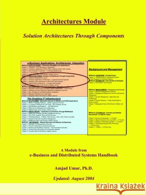 e-Business and Distributed Systems Handbook: Architecture Module Umar, Amjad 9780972741439  - książka