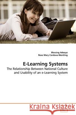 E-Learning Systems Blessing Adeoye 9783639175189 VDM Verlag - książka