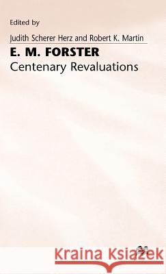 E. M. Forster: Centenary Revaluations  9780333294758 PALGRAVE MACMILLAN - książka