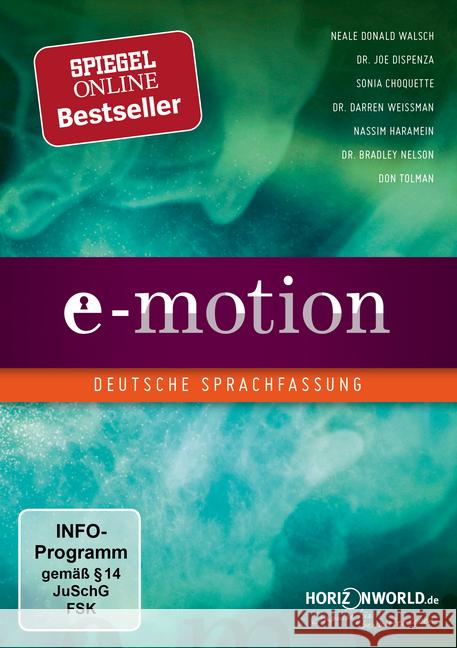 e-motion - Deutsche Fassung, 1 DVD : PAL. DE  4042564154993 Horizon Bewusst leben & denken - książka