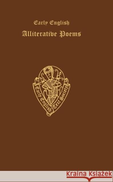 Early English Alliterative Poems . . . from Ms. Cotton Nero A. X Morris, R. 9780197220016 Early English Text Society - książka