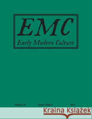 Early Modern Culture: Vol. 10 Will Stockton Niamh O'Leary 9781949979107 Clemson University Press - książka