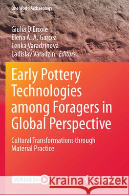 Early Pottery Technologies among Foragers in Global Perspective  9783031717796 Springer - książka