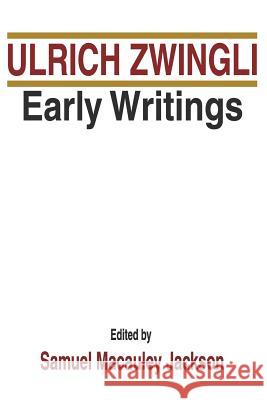 Early Writings Zwingli, Ulrich 9781579102975 Wipf & Stock Publishers - książka