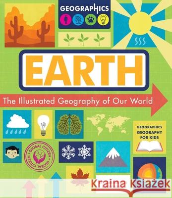 Earth: The Illustrated Geography of Our World Susan Martineau Vicky Barker 9781631584893 Racehorse for Young Readers - książka