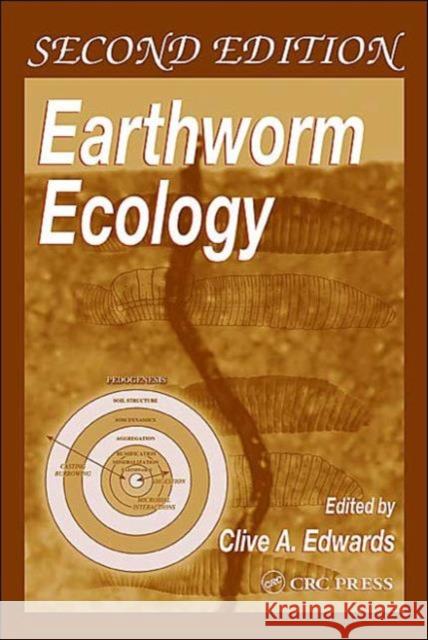 Earthworm Ecology Clive A. Edwards C. A. Edwards 9780849318191 CRC Press - książka