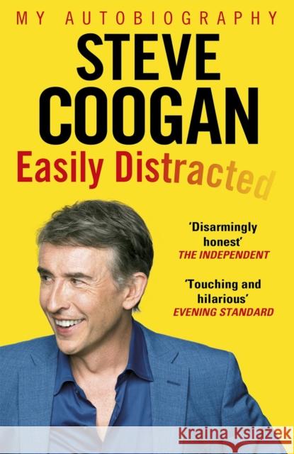 Easily Distracted Steve Coogan 9780099585930 Cornerstone - książka
