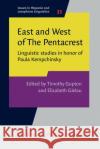 East and West of The Pentacrest  9789027208675 John Benjamins Publishing Co