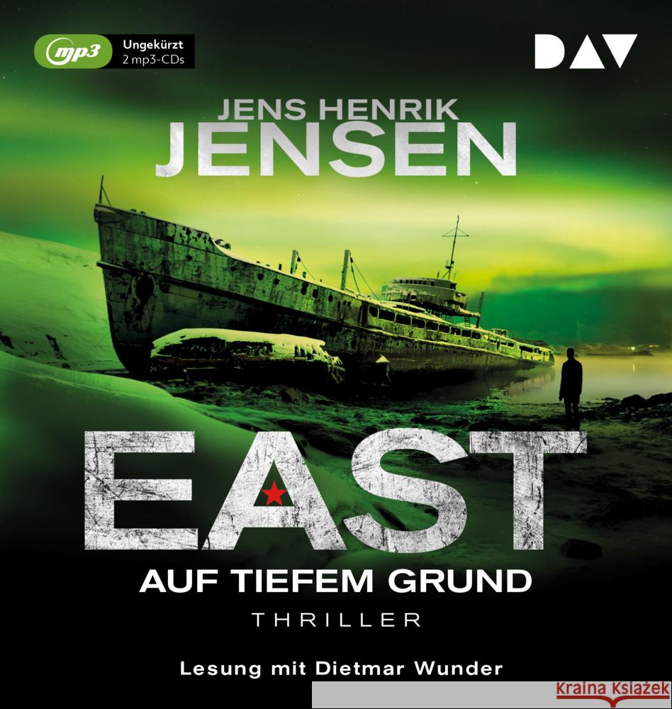 EAST. Auf tiefem Grund, 2 Audio-CD, 2 MP3 Jensen, Jens Henrik 9783742426123 Der Audio Verlag, DAV - książka