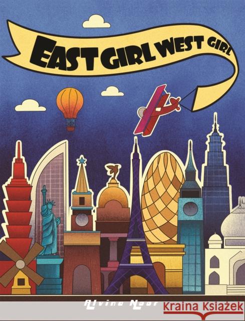 East Girl West Girl Alvina Noor 9781528989398 Austin Macauley - książka