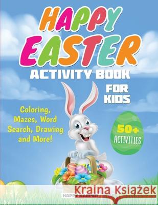 Easter Activity Book Hall, Harper 9781989543924 Happy Harper - książka