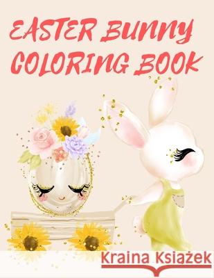 Easter Bunny Coloring Book Publishing Cristie Publishing 9780695140755 Cristina Dovan - książka