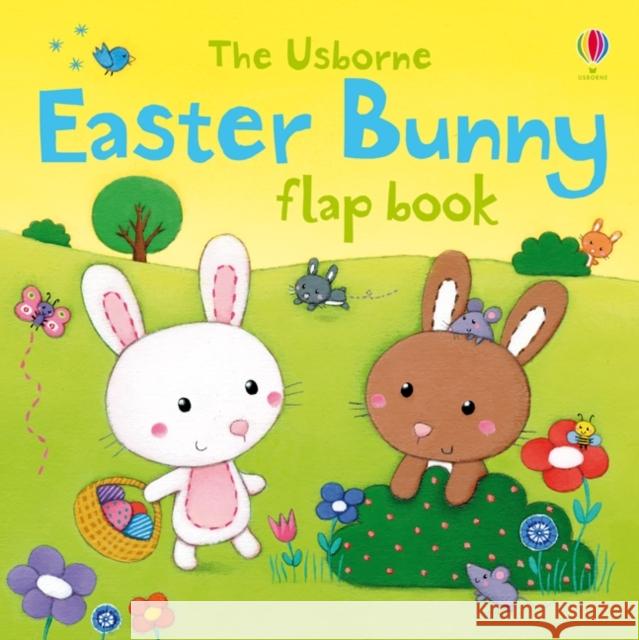 Easter Bunny Flap Book Sam Taplin 9781409534730 Usborne Publishing Ltd - książka