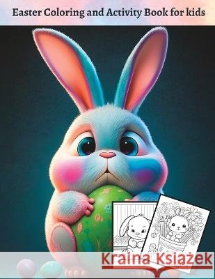 Easter Coloring Activity Book for kids E J Trinity   9798386951931 Independently Published - książka