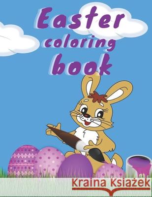Easter coloring book: Easter Children's Coloring Book Planet, Activity 9798715282033 Independently published - książka