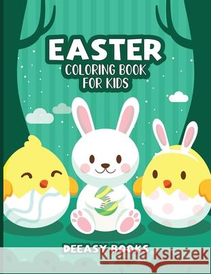 Easter Coloring Book For Kids Deeasy Books 9781008987920 Publisher - książka