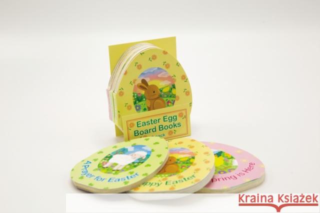 Easter Egg Board Books, 3 Pack Emily Emerson 9780310770930 Zondervan - książka