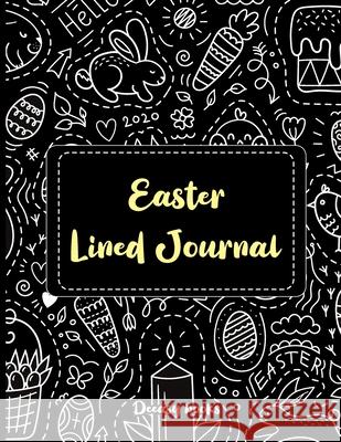 Easter Lined Journal Deeasy Books 9781004184453 Publisher - książka