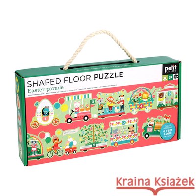 Easter Parade Shaped Floor Puzzle Petit Collage 9781797241623 Chronicle Books - książka