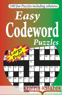 Easy Codeword Puzzles R. Muhawe 9781499509755 Createspace - książka