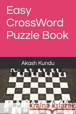 Easy CrossWord Puzzle Book Akash Kundu 9798836657772 Independently Published - książka