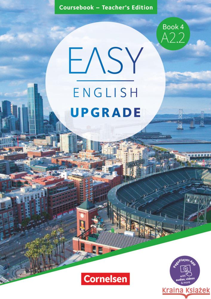 Easy English Upgrade - Englisch für Erwachsene - Book 4: A2.2  9783061227340 Cornelsen Verlag - książka