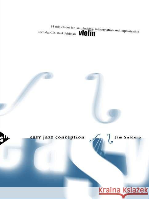 Easy Jazz Conception Violin  9783892212058 Schott Music, Mainz - książka