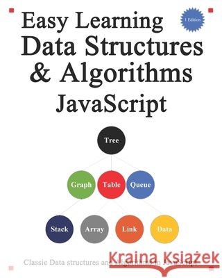 Easy Learning Data Structures & Algorithms Javascript: Classic data structures and algorithms in JavaScript Yang Hu 9781070445182 Independently Published - książka