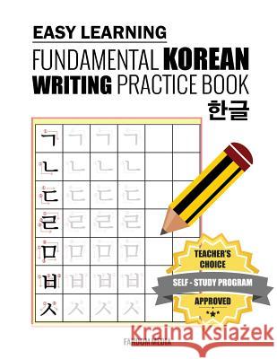 Easy Learning Fundamental Korean Writing Practice Book Fandom Media   9791188195329 New Ampersand Publishing - książka