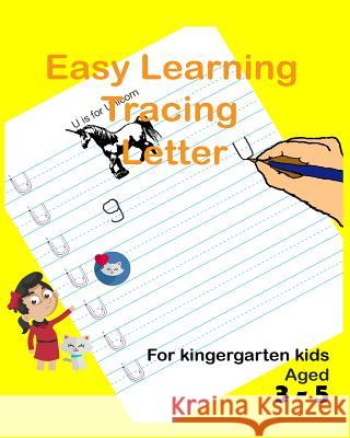 Easy Learning Tracing Letter: Outline Tracing for Kids Teacher's Pet Polly The Parrot 9781092929271 Independently Published - książka