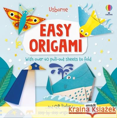Easy Origami Abigail Wheatley Teresa Bellon 9781836054177 Usborne Books - książka