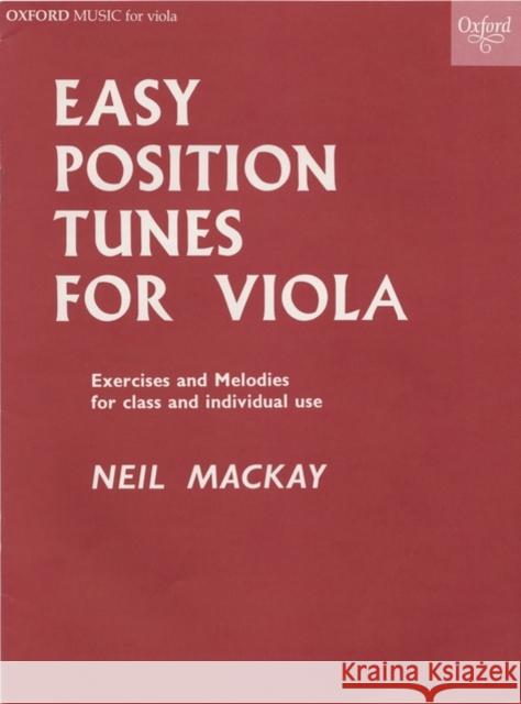 Easy Position Tunes for Viola  9780193576513 Oxford University Press - książka