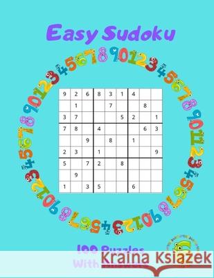 Easy Sudoku - 100 Puzzles With Answers: Large Print - Volume 6 Ace of Hearts Publishing 9781686842030 Independently Published - książka